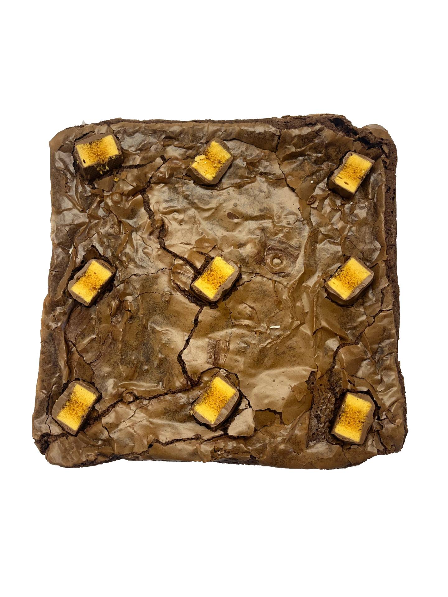 Whole Crunchie Brownie
